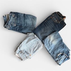 Lucky Brand, Stetson, S.O.N.G / 4 Pairs of Jeans Size 8, 2 pairs 6, & a Size 5